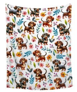 Manta de Dachshund Aniruddha, Manta de Perro Dachshund