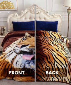 Manta Coreana de Felpa de Imitación 5 LB - 2 Capas