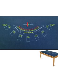 Mesa de juego de póker y blackjack profesional Luckin