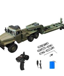 Camión RC 1/16, 41.3 pulgadas 6WD Camión Transportador de