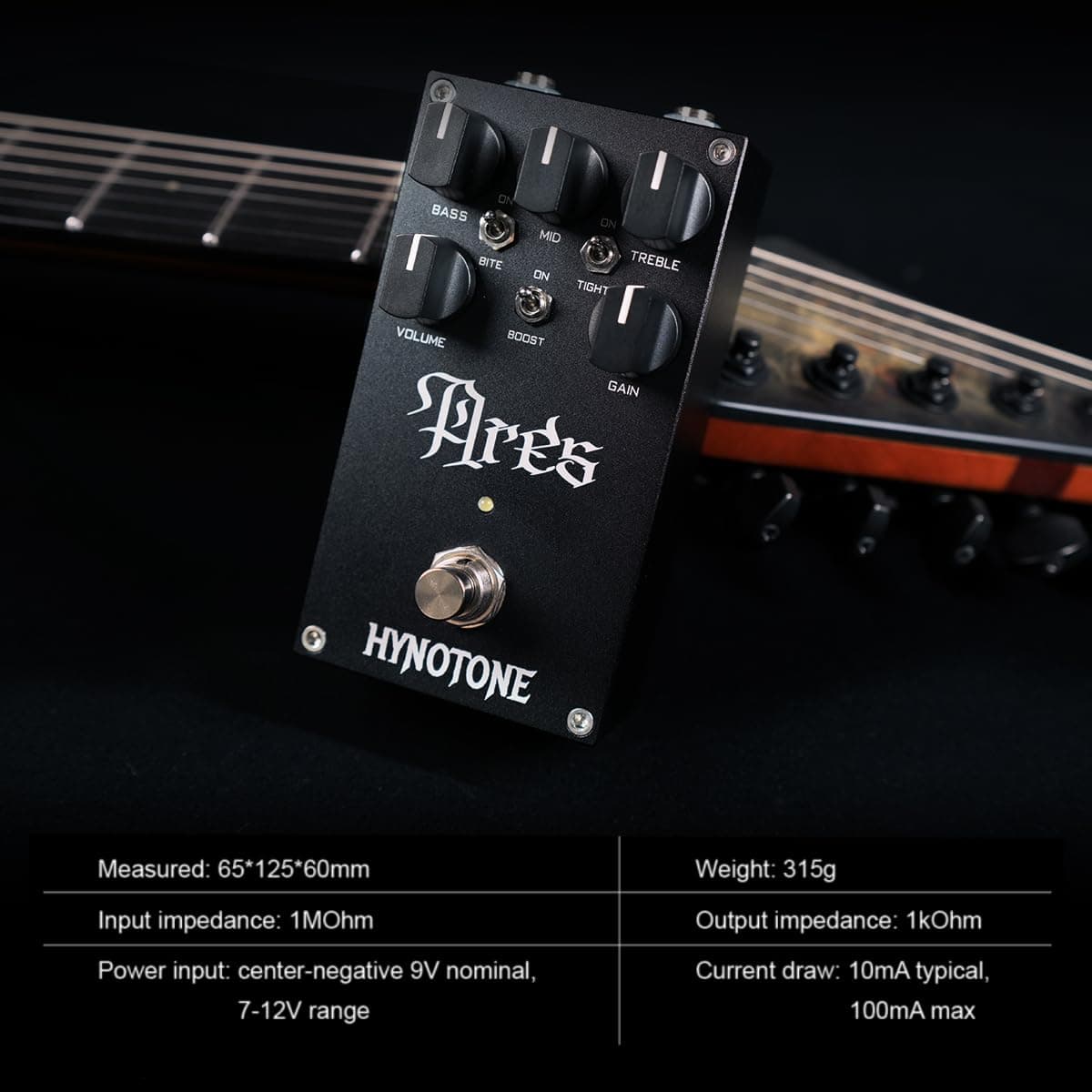 Pedal de preamplificador de distorsión TOPPING ARES - - Imagen 9