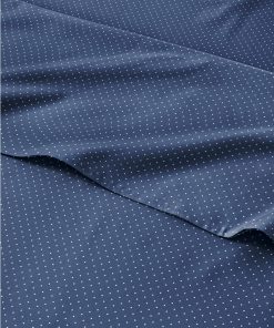 Juego de sábanas de lunares punteados de 4 piezas para cama