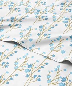 Juego de sábanas de 4 piezas 81 x 96 - Sábana ajustable de