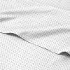 Juego de sábanas de 4 piezas a rayas rojas para cama King -