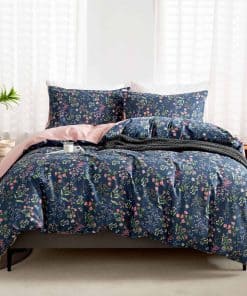 Juego de Funda nórdica Floral Queen, 3 Piezas de Suave