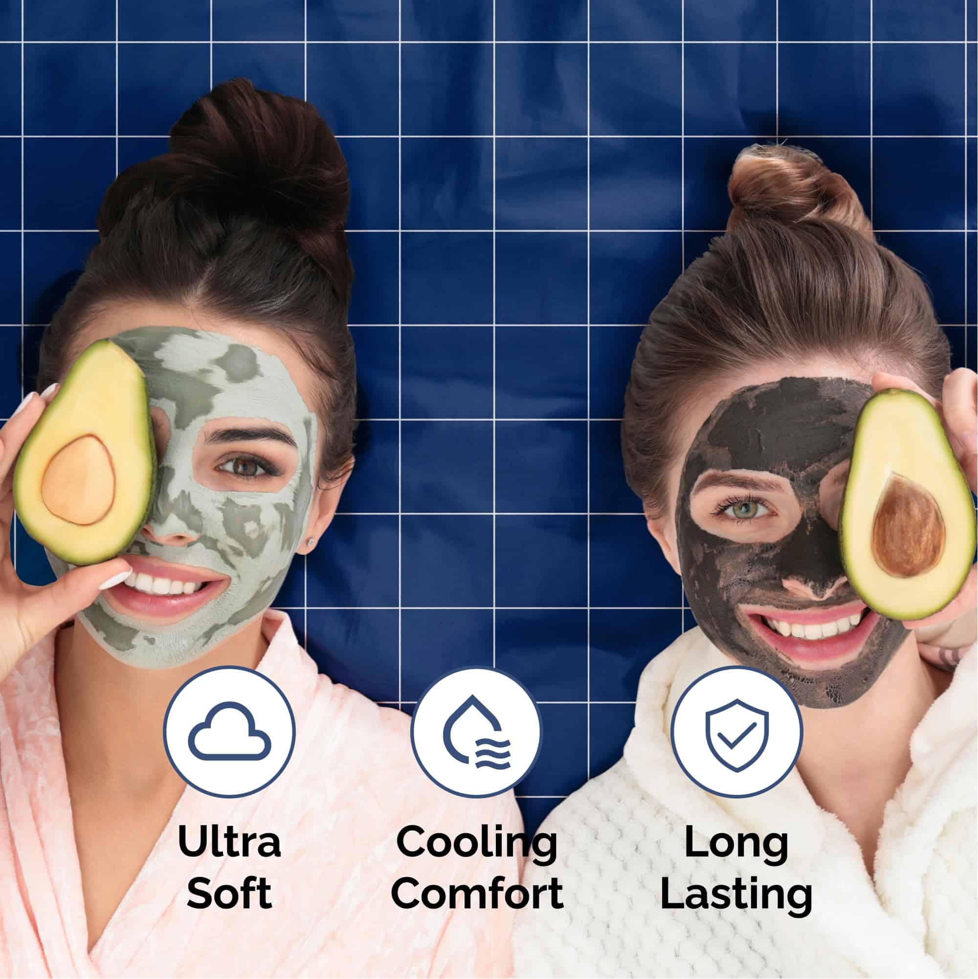 Juego de sábanas de cuadrícula de 4 piezas para cama tamaño - Imagen 6