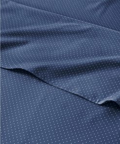 Juego de sábanas con lunares estipulados de 4 piezas para