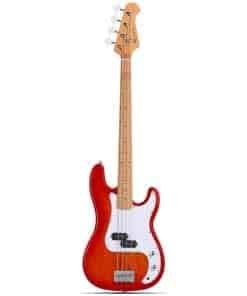 Bajo eléctrico Leo Jaymz PB-400 de 4 cuerdas, escala de