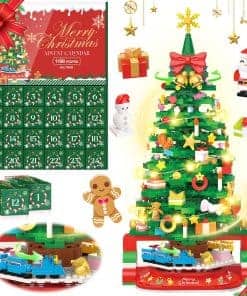 Calendario de Adviento 2024 Set de Bloques de -Verde