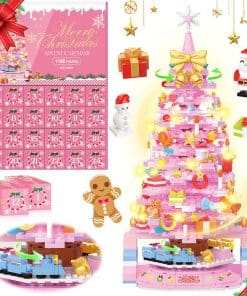 Calendario de Adviento 2024 Set de Bloques de -Rosa