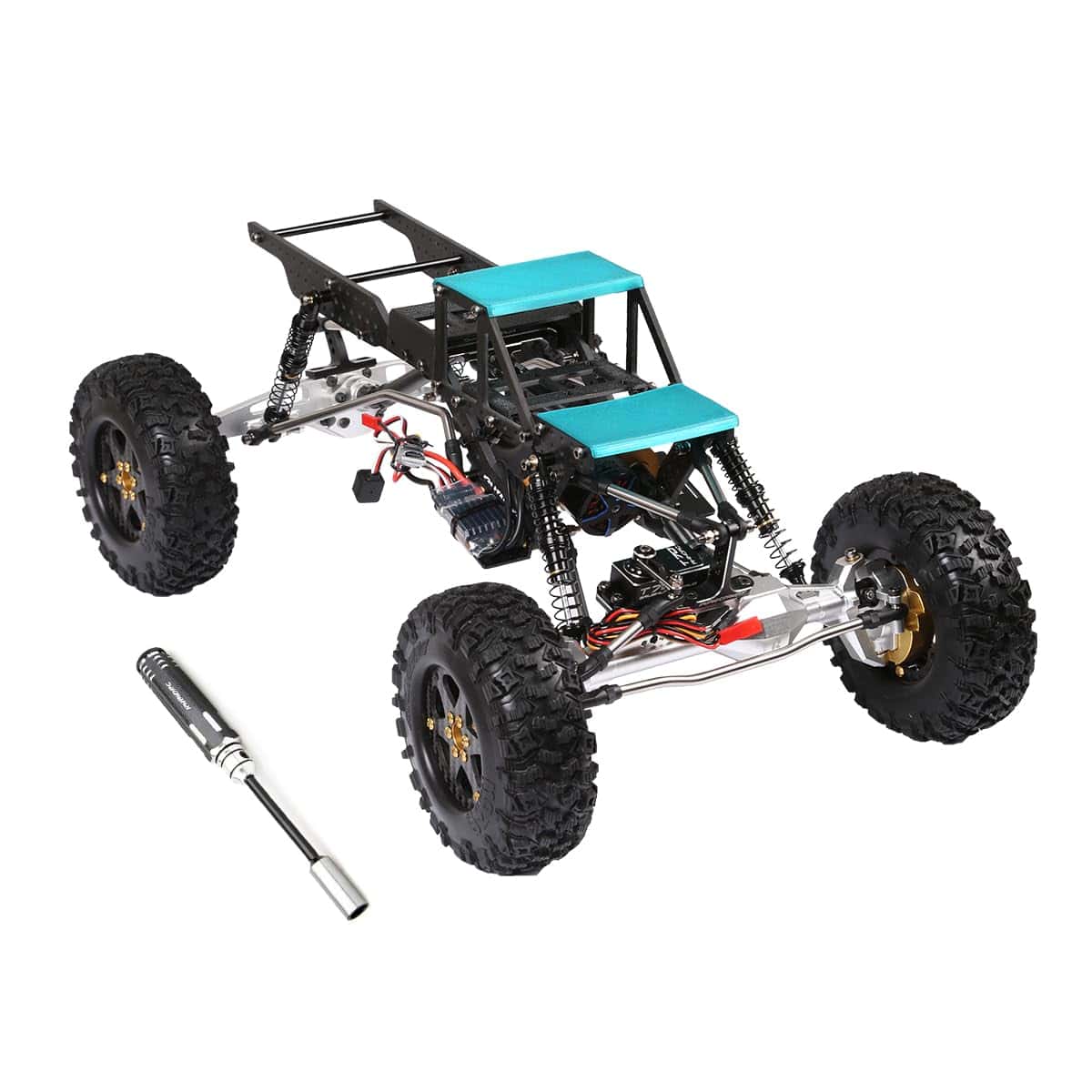 RHINOESC RhinoRC YUE LCG Sporty Crawler Car con Servo T70