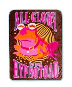 Manta de Felpa Silver Buffalo Futurama Hypnotoad | Cubierta