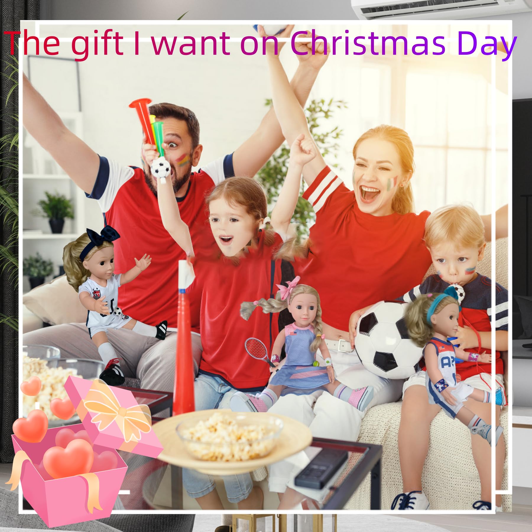 Accesorios de Ropa de Muñecas Americanas de 18 Pulgadas, - Imagen 7