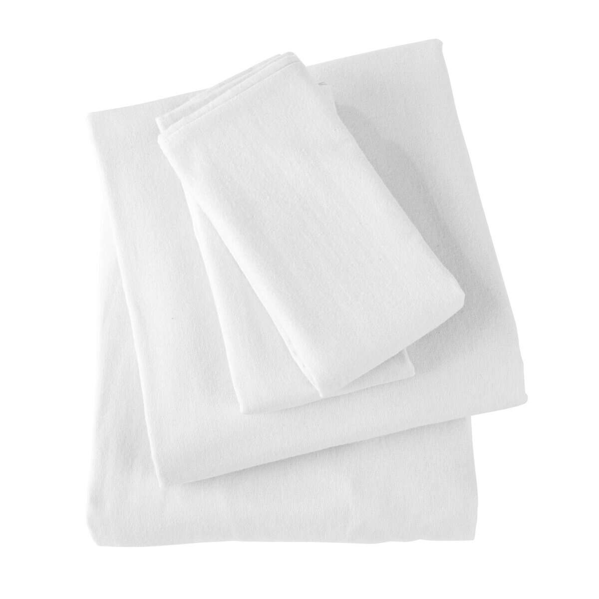 Juego de sábanas de franela 100% algodón completo Market & - Imagen 7