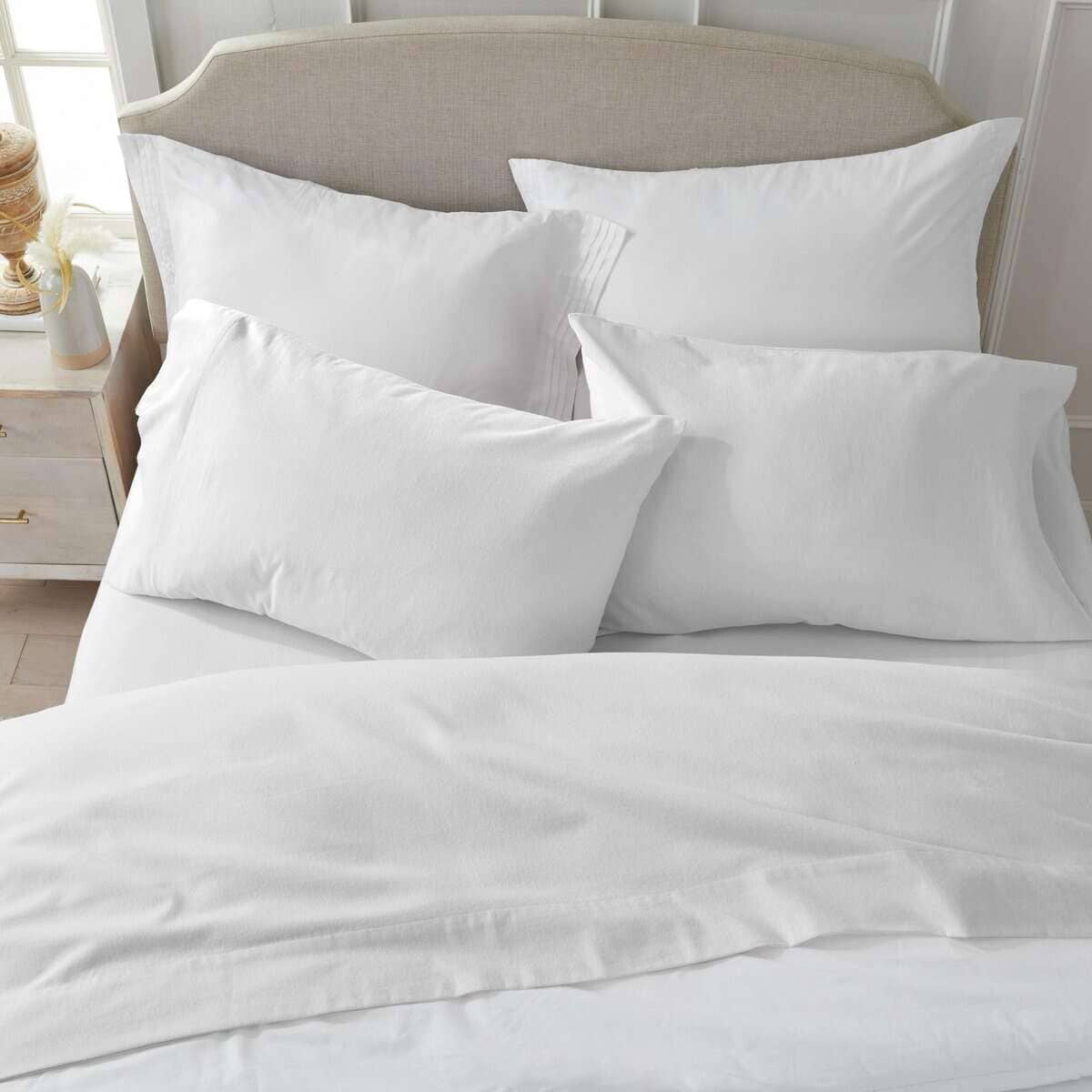 Juego de sábanas de franela 100% algodón completo Market & - Imagen 5