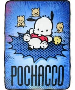 Manta de Hello Kitty y Amigos Pochacco Animal Buddies