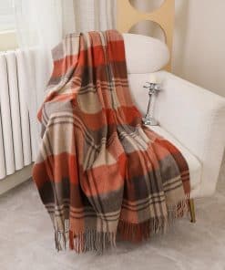 Manta de Lana Temminc Woolly Throw - Grande -Rojo