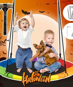 Columpio Circular RayRoam de 40 Pulgadas para Niños al Aire