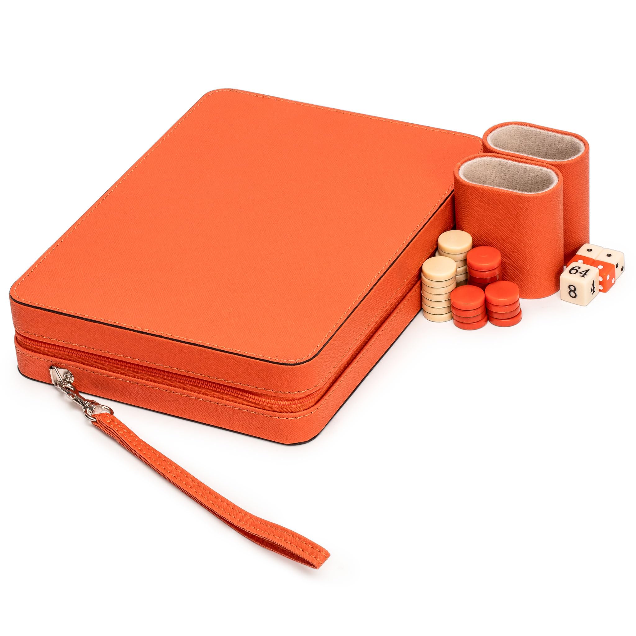 Juego de Mini Backgammon Yellow Mountain Imports Travel - Imagen 3