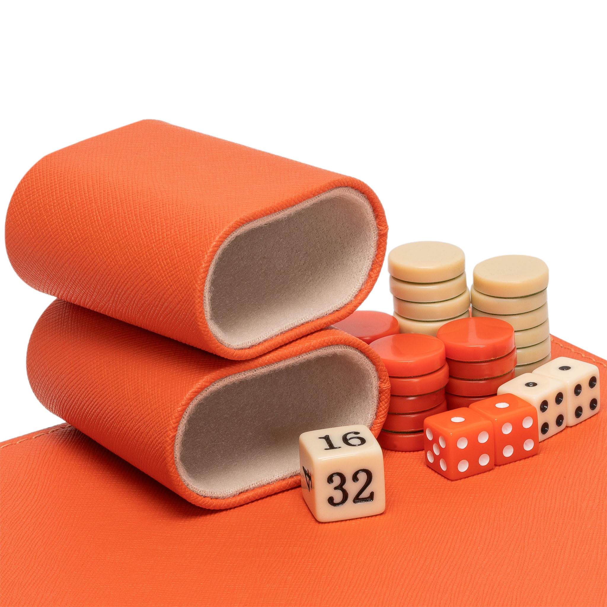 Juego de Mini Backgammon Yellow Mountain Imports Travel - Imagen 4