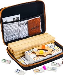 Juego de Dominó de Bucher&Rossini Doble 12 para Adultos y