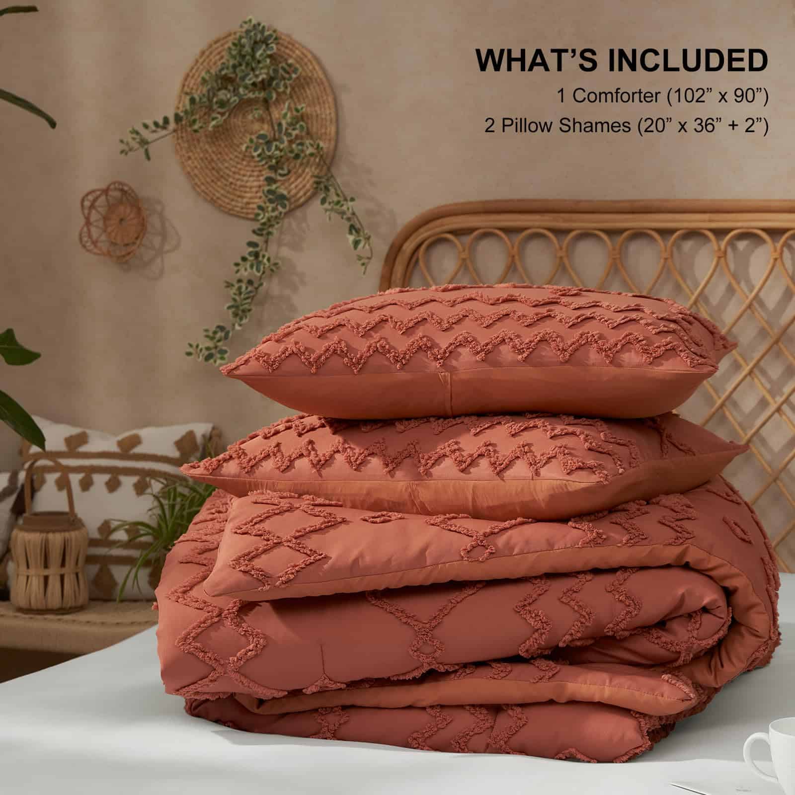 Juego de Edredón Tamaño King HIMEET - Edredón King en - Imagen 7