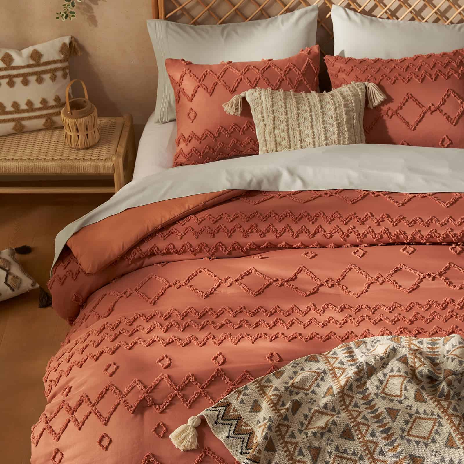 Juego de Edredón Tamaño King HIMEET - Edredón King en - Imagen 9