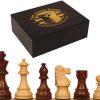 Piezas de Ajedrez de Madera French Lardy Staunton - Boxwood