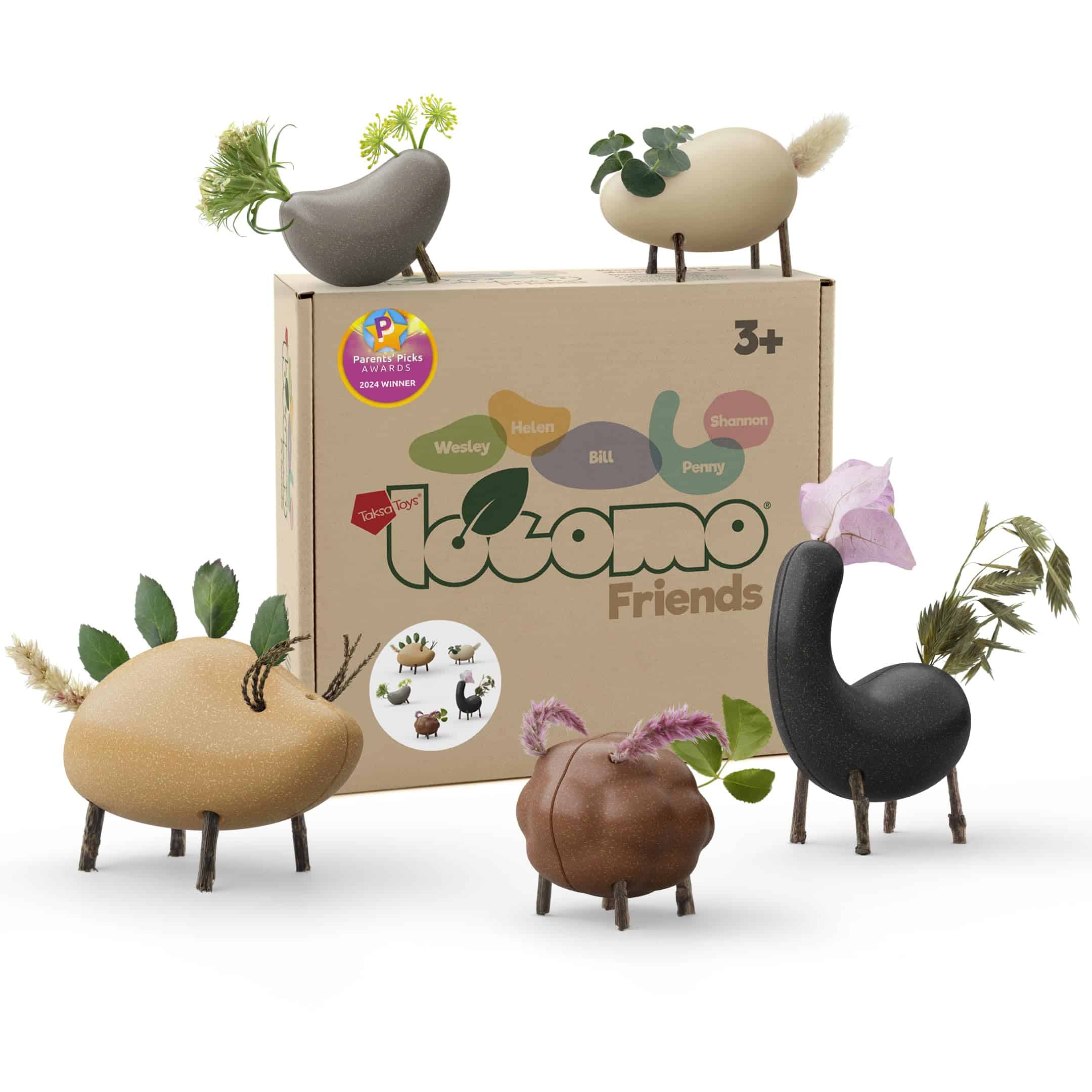 Taksa Toys Locomo Friends II Figuras de Juego al Aire Libre