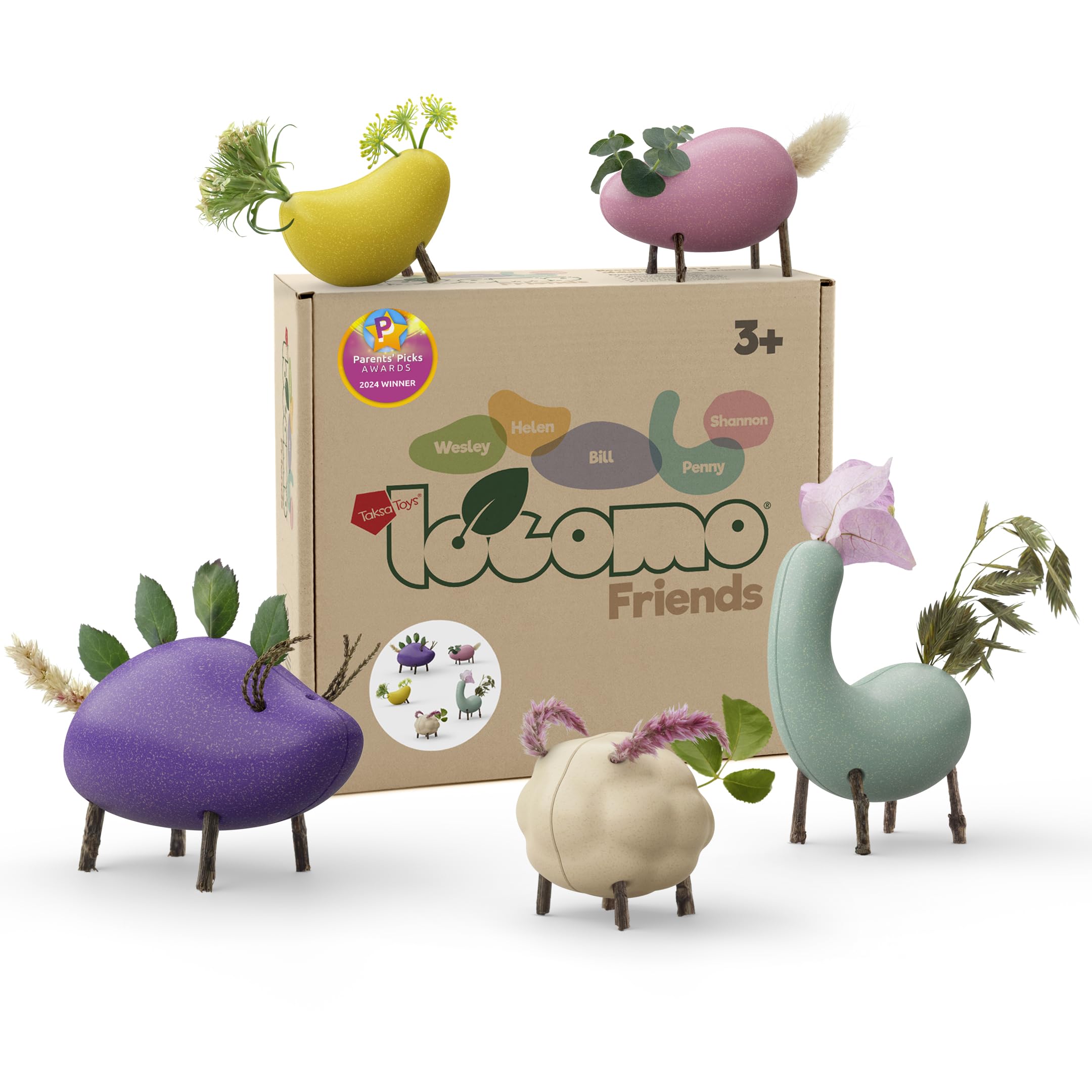 Taksa Toys Locomo Friends I Figuras de Juego al Aire Libre
