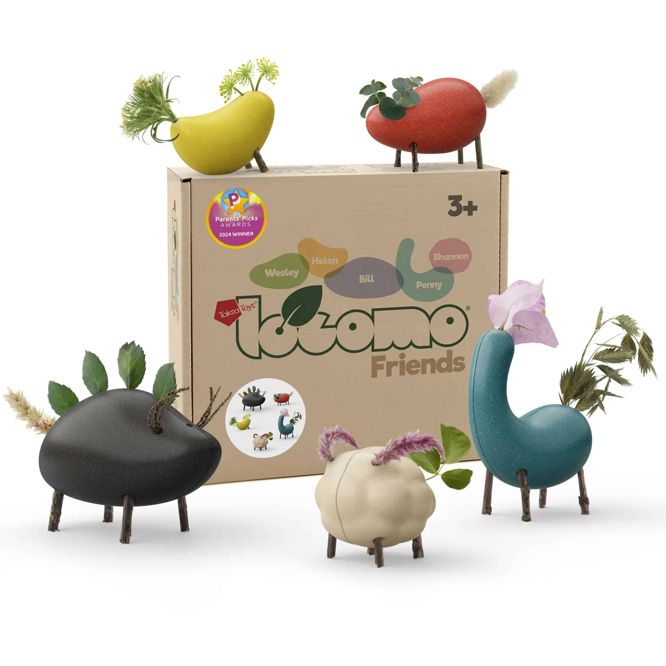 Juguetes Taksa Locomo Friends V Figuras de Juego al Aire