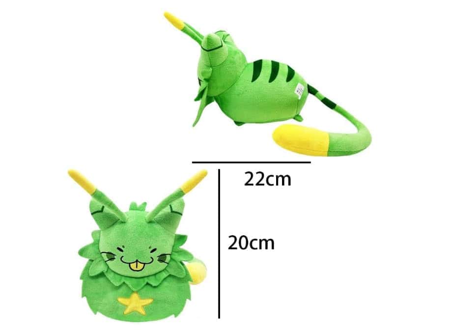 Peluche HQRYSH Gnarpy, Regretavator Gnarpy Alien Cat Plush - Imagen 5