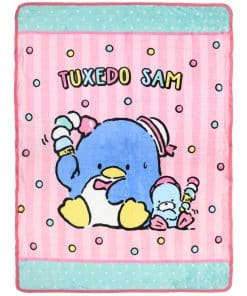 Manta de tiro suave de peluche de 46"x60" con diseño de