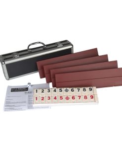 Juego de Rummy de Viaje Premium Tradeopia con Estuche de