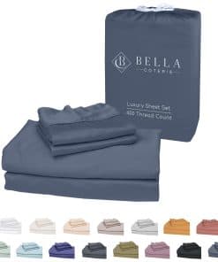 Juego de sábanas de lujo para cama individual Bella Coterie