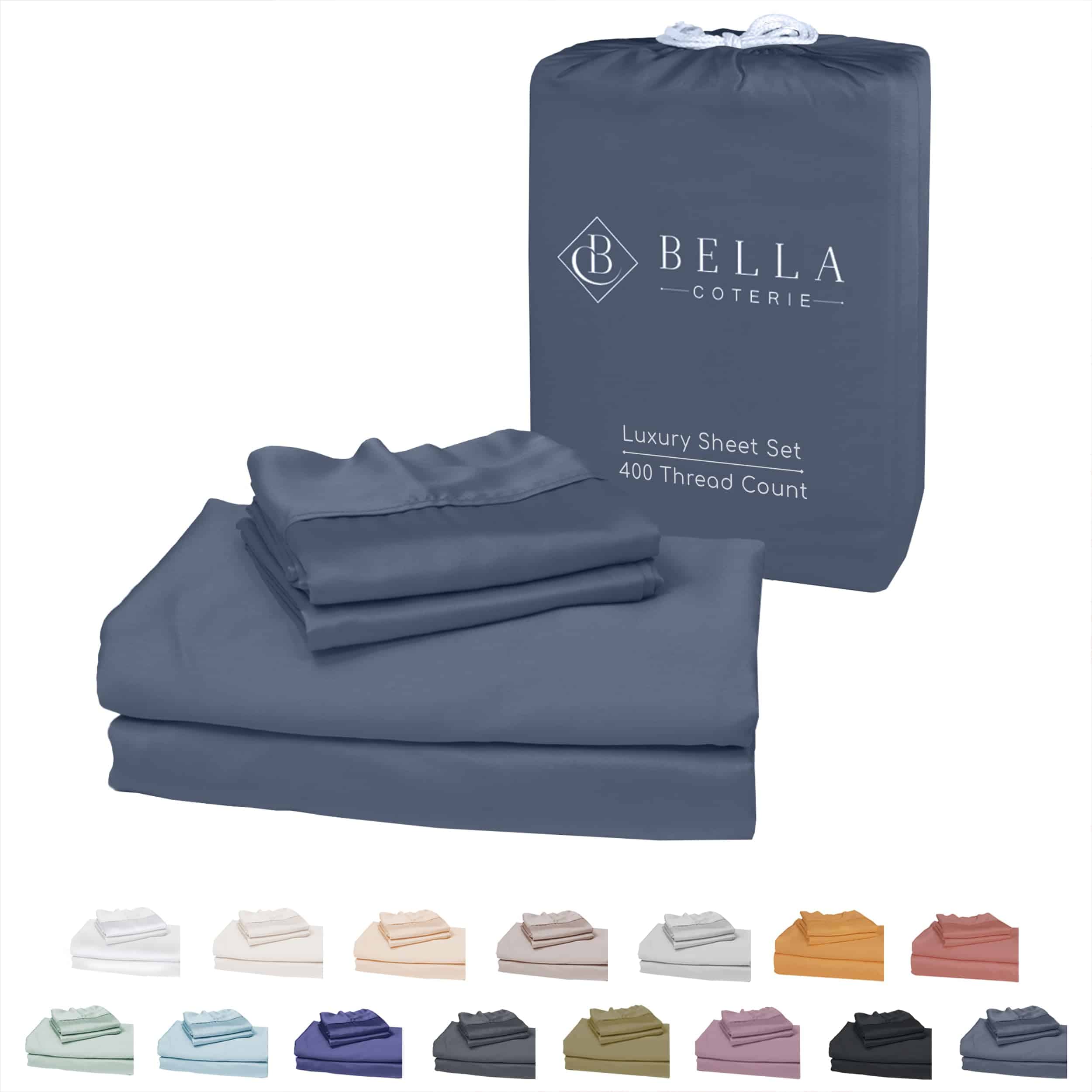 Juego de sábanas de lujo para cama individual Bella Coterie