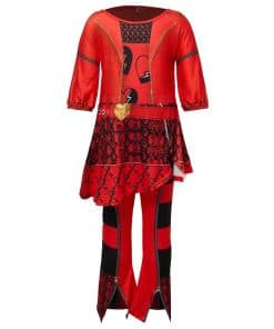 Disfraz Rojo para Niñas Niños Auge de la Princesa Roja