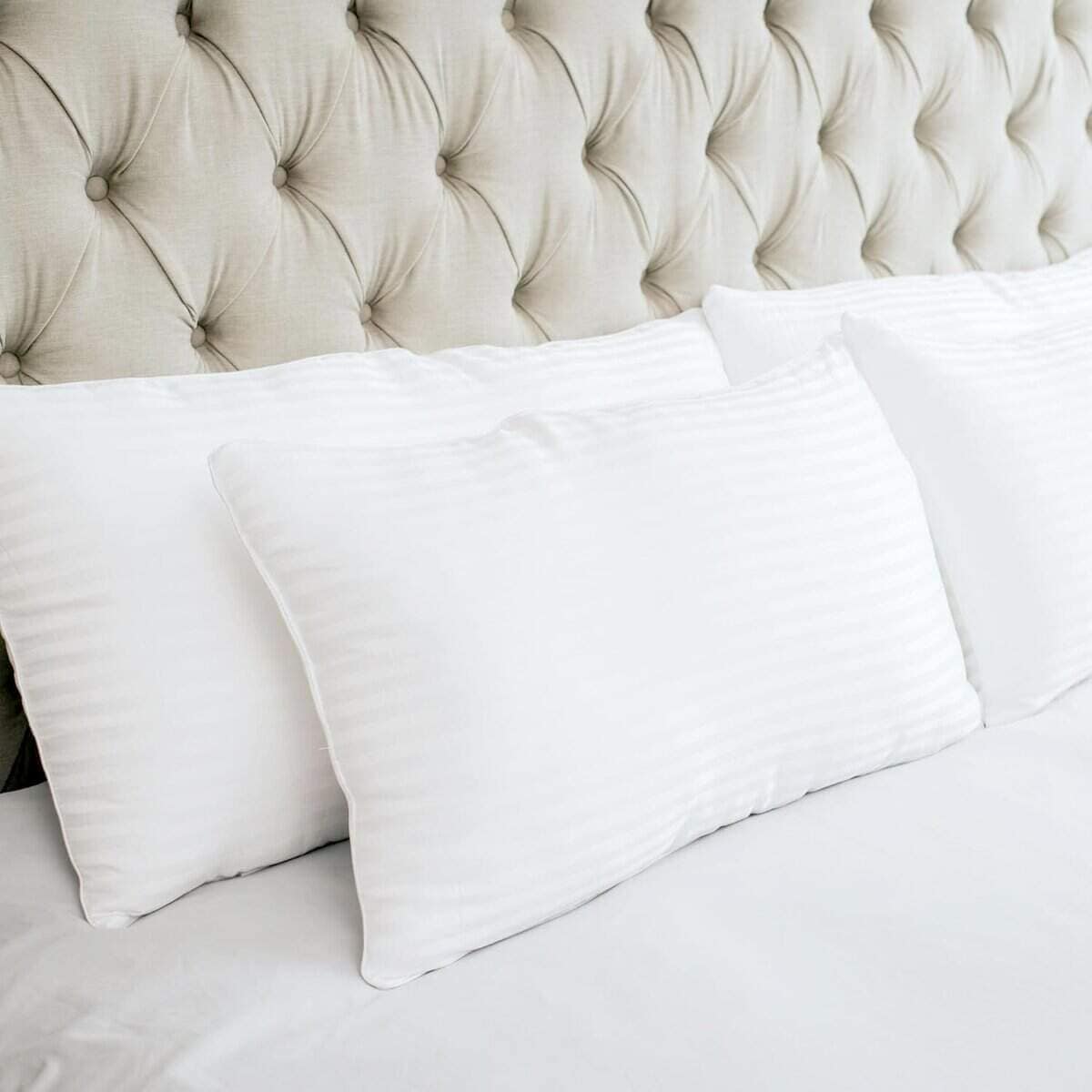 Almohadas premium de fibra alternativa de plumón Houseify