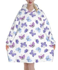 Frazada con Capucha de Mariposa Súper Acogedora para