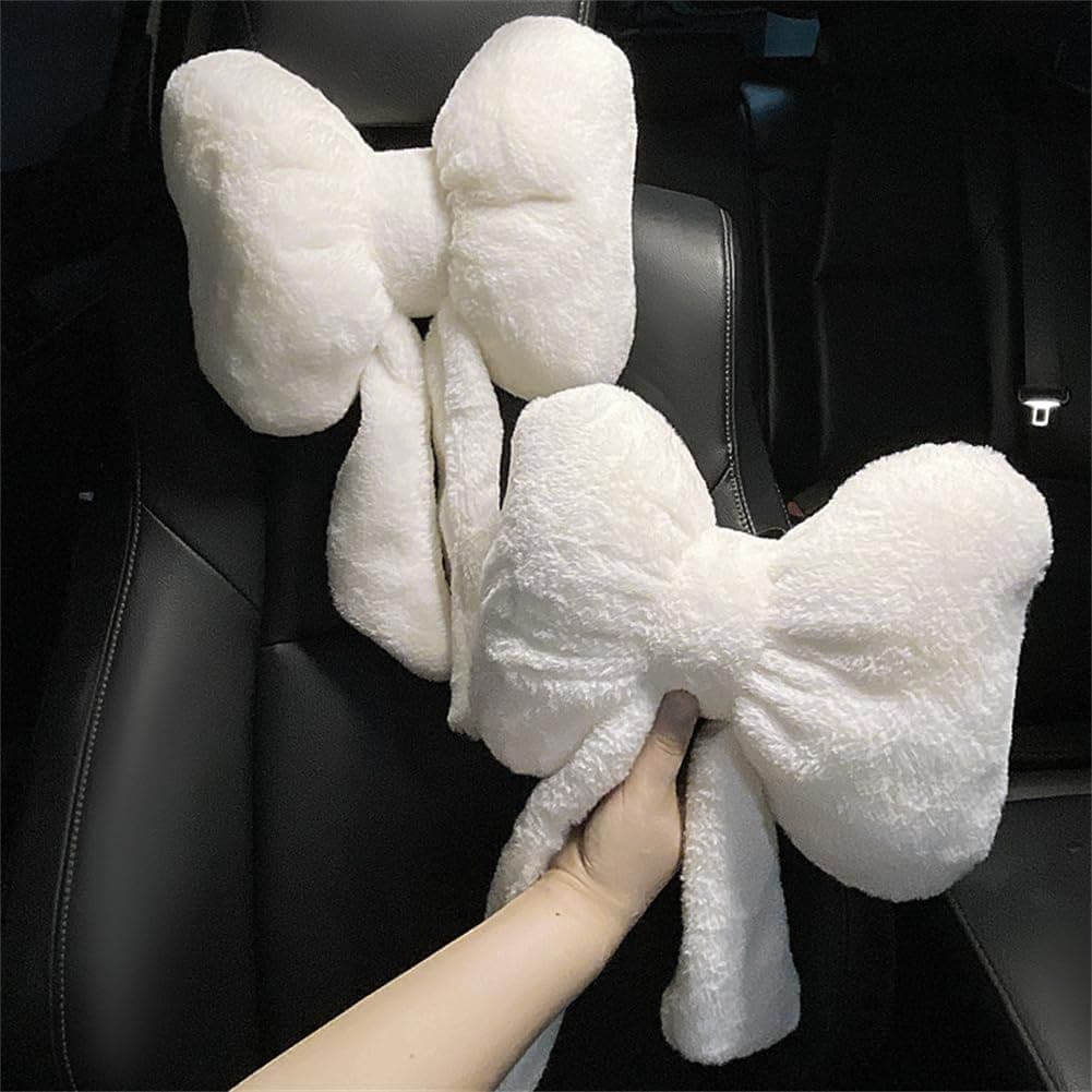 LYFJMUS Juego de 4 Almohadas para reposacabezas de coche de - Imagen 5