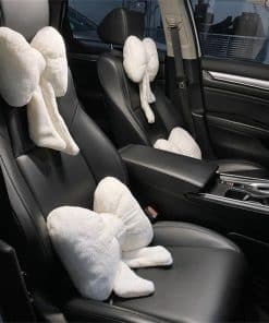LYFJMUS Juego de 4 Almohadas para reposacabezas de coche de