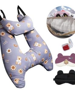 Almohada para Coche para Niños y Adultos, Conjunto de Cojín