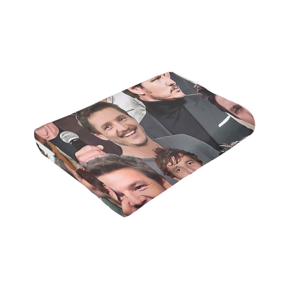 Manta Pedro Pascal 60"X50", Manta de Franela Suave Cálida - Imagen 7