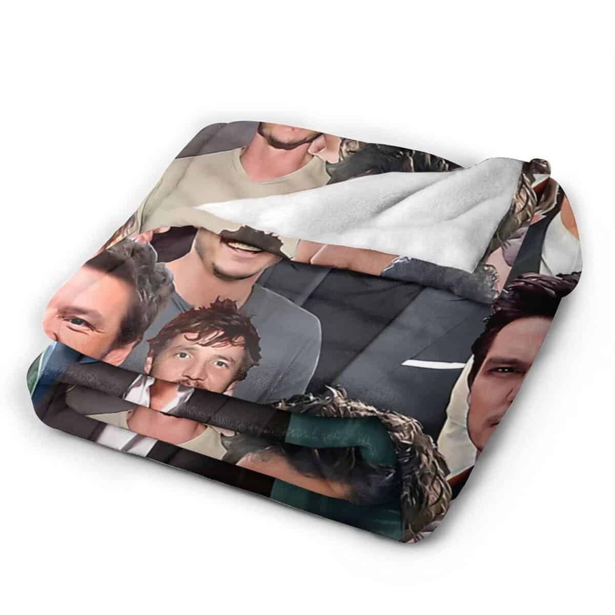 Manta Pedro Pascal 60"X50", Manta de Franela Suave Cálida - Imagen 3