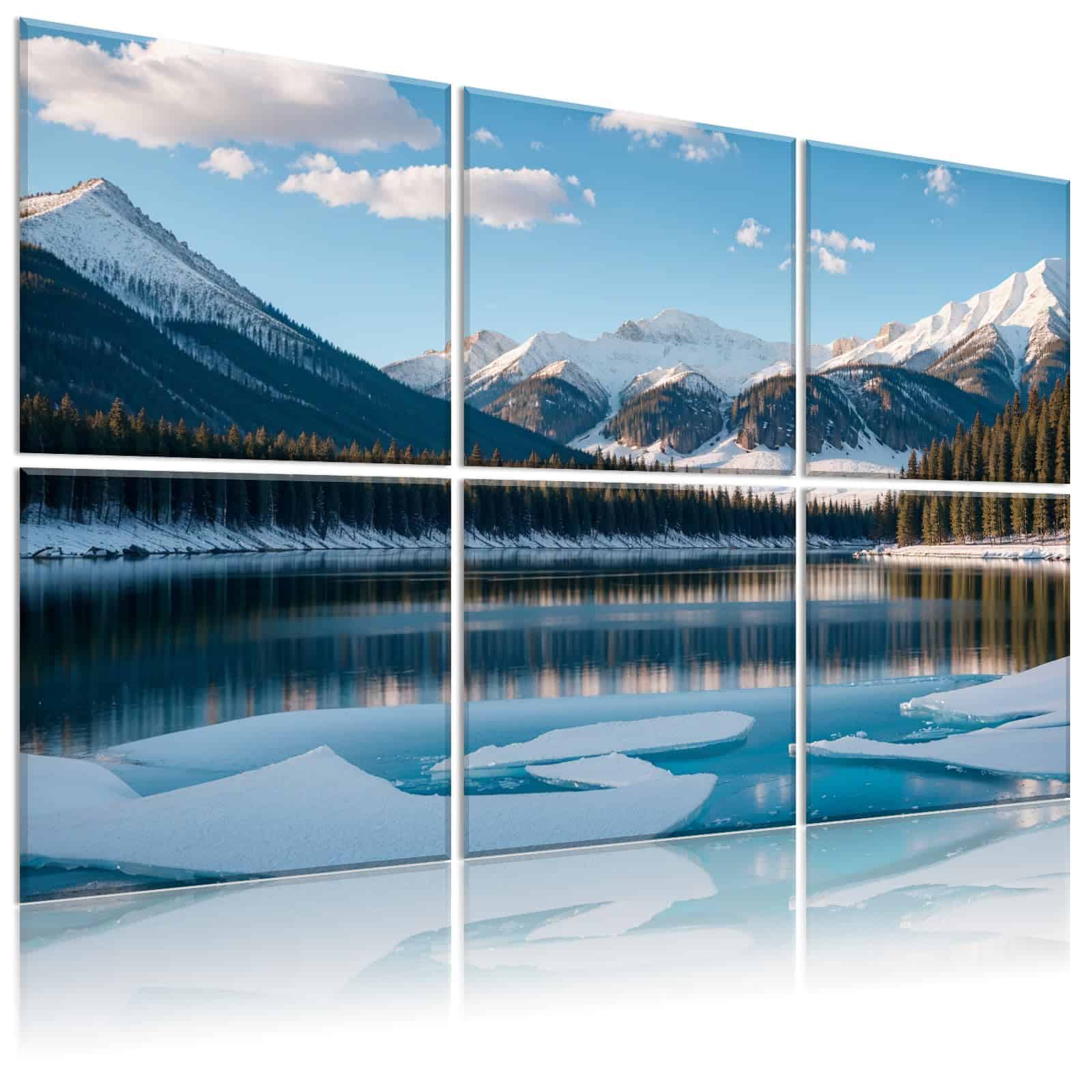 HIRESC 6 Pack Paneles Acústicos de Espuma -Glaciers