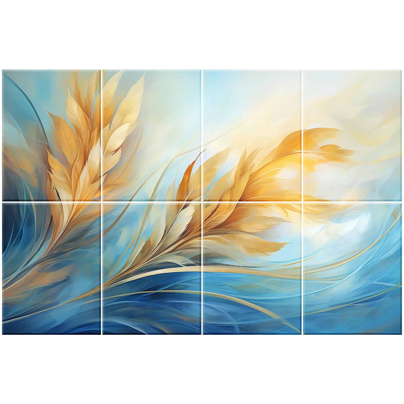 HIRESC 8 Pack Paneles Acústicos de Espuma -Trigo