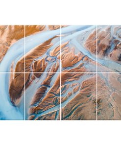 HIRESC 8 Pack Paneles Acústicos de Espuma -Roca y Río