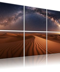 Paquete de 6 Paneles Acústicos HIRESC para Paredes, 72X48