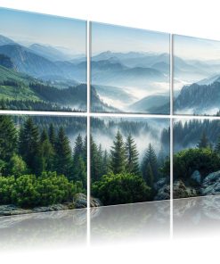 HIRESC 6 Pack Paneles Acústicos de Espuma -, Montaña