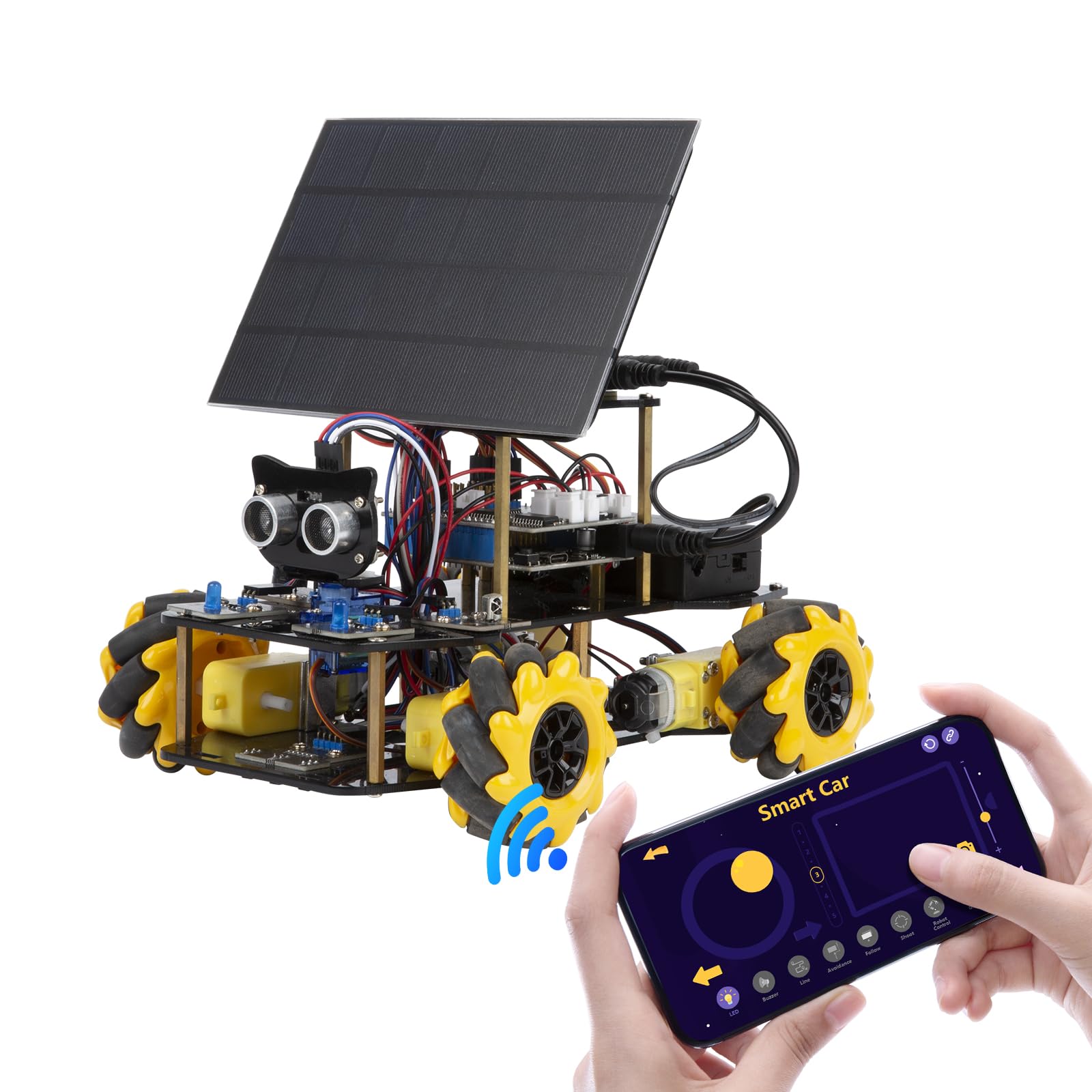 Kit de Coche Inteligente ACEBOTT Funciones STEM Coding para - Imagen 5